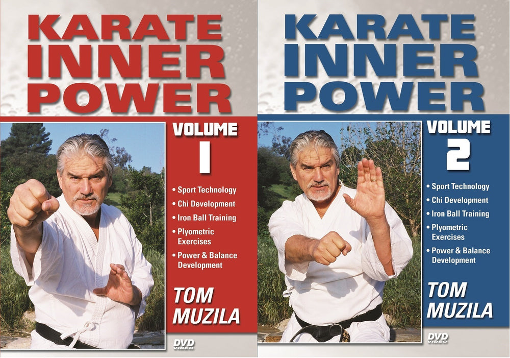 2 DVD Set Karate the Inner Power ki chi plyometric concepts Tom Muzila