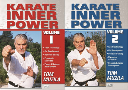2 DVD Set Karate the Inner Power ki chi plyometric concepts Tom Muzila