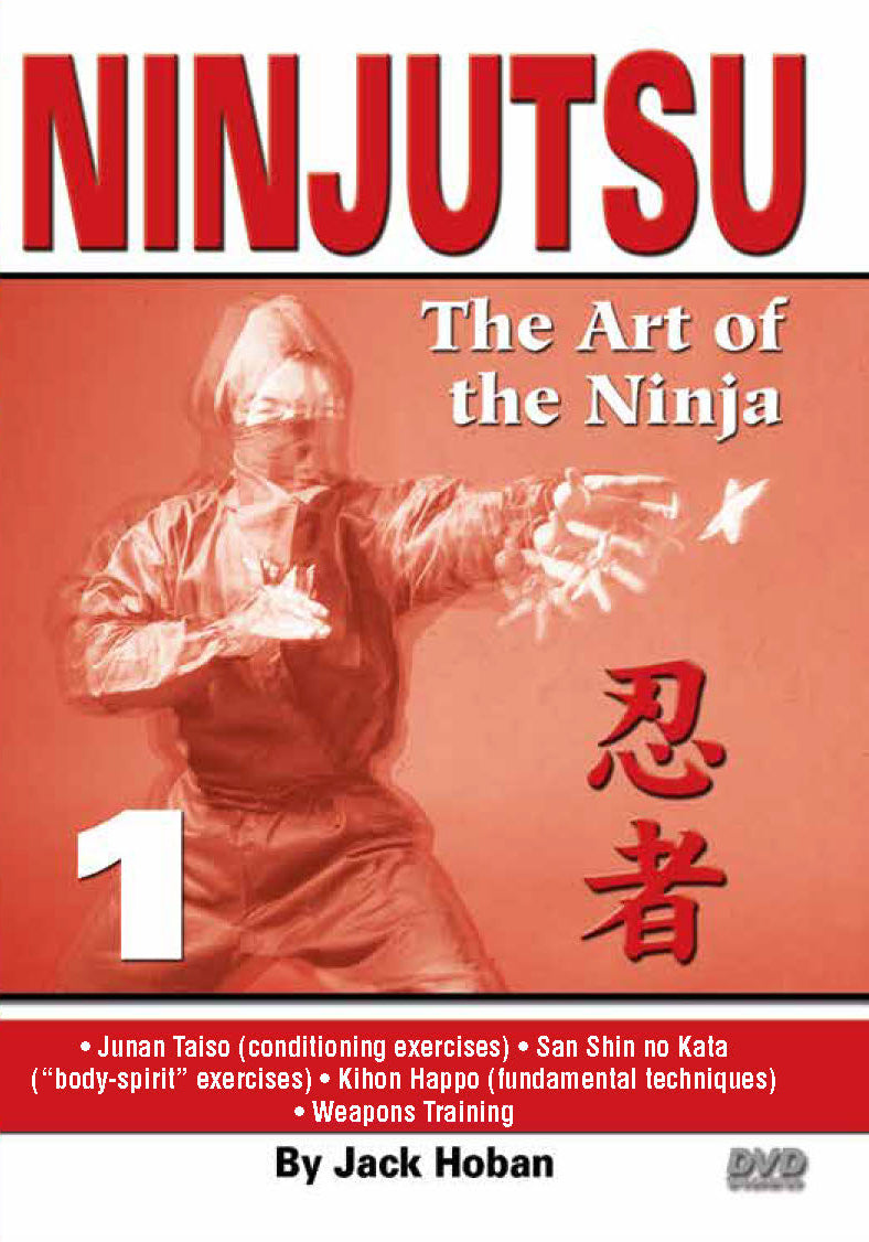 Ninjutsu Art of Ninja #1 Junan Taiso, San Shin No Kata, Kihon Happo DVD Jack Hoban