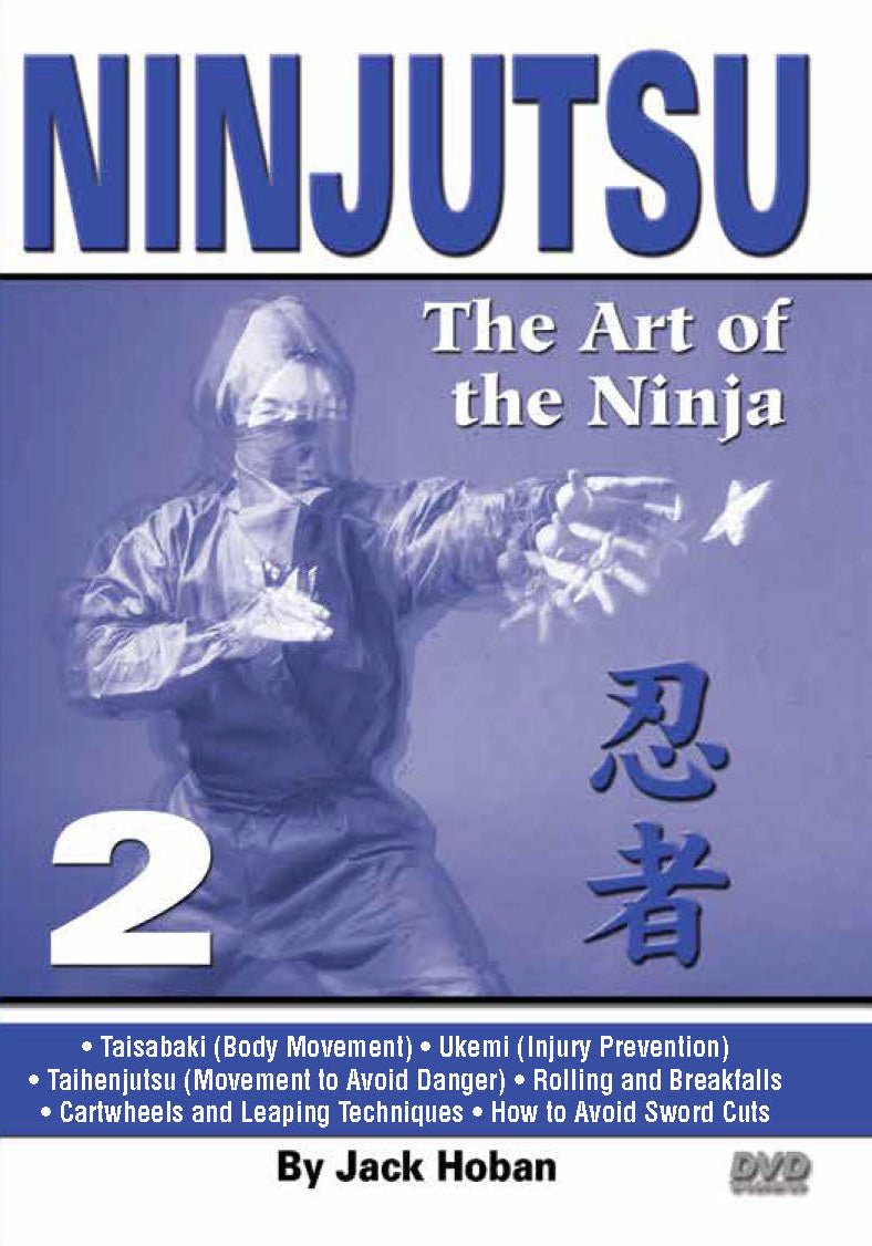 Ninjutsu Art of Ninja #2 Taisabaki, Ukemi, Taihenjutsu, breakfalls DVD Jack Hoban