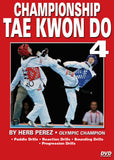 Championship Tae Kwon Do #4 Perfecting Kicks DVD Olympic Champion Herb Perez