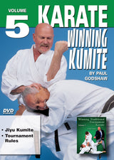 5 DVD SET Karate Winning Kumite tournament fighting - Paul Godshaw JKF IMAF