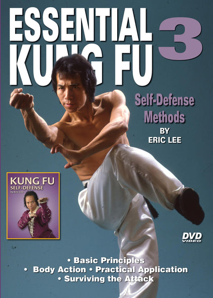 Essential Shaolin Kung Fu #3 Self Defense for Life & Death DVD GM Eric Lee