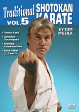 5 DVD SET Traditional Shotokan Karate kumite, katas, strikes attacks Tom Muzila