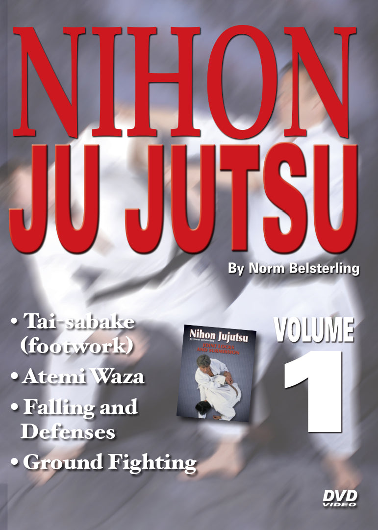 Nihon Ju Jutsu #1 DVD Norm Belsterling ground fighting police law enforcement