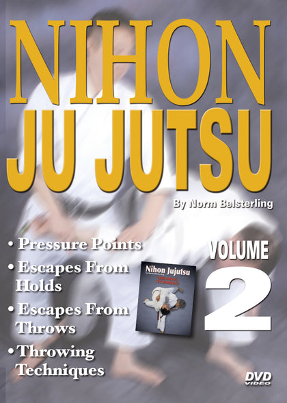 Nihon Ju Jutsu #2 DVD Norm Belsterling ground fighting police law enforcement