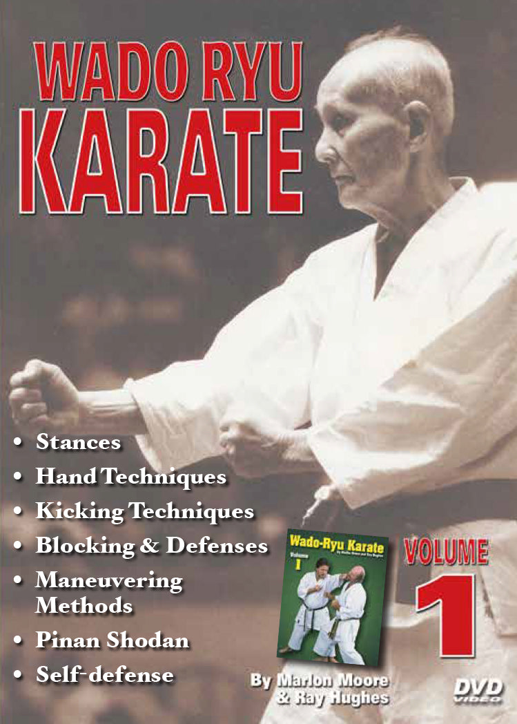 Wado Ryu Karate #1 DVD Moore & Hughes blocking fluid basics kata self-defense