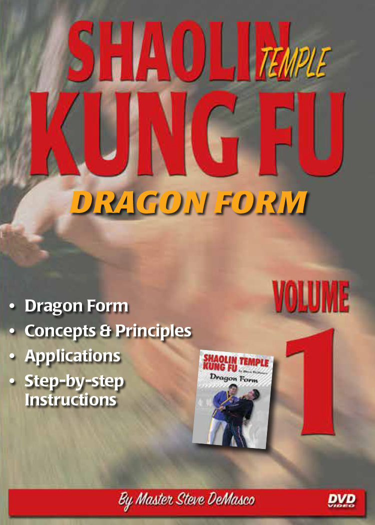 Shaolin Kung Fu #1 DVD Steve DeMasco Dragon Form Concepts principles application