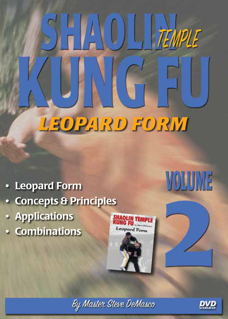 Shaolin Kung Fu #2 DVD Steve DeMasco Leopard Form Concepts principle application