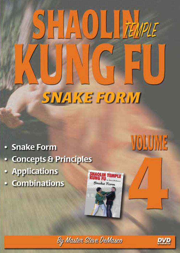 5 DVD SET Shaolin Kung Fu - DeMasco Dragon Leopard Crane Snake Black Tiger Forms
