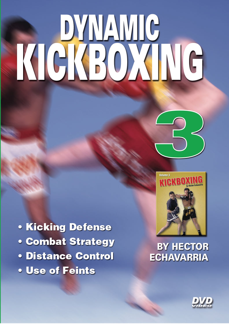3 DVD SET Dynamic Kickboxing - Hector Echavarria Champion Fight Techniques