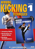 Winning Tournament Kicking Techniques #1 DVD Red Dragon Karate Chris Casamassa