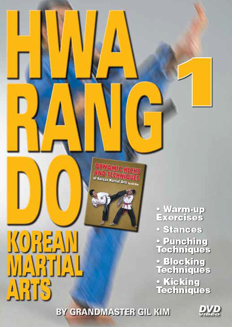 Hwa Rang Do Korean Karate Martial Arts #1 DVD GM Kim kicking punching blocking