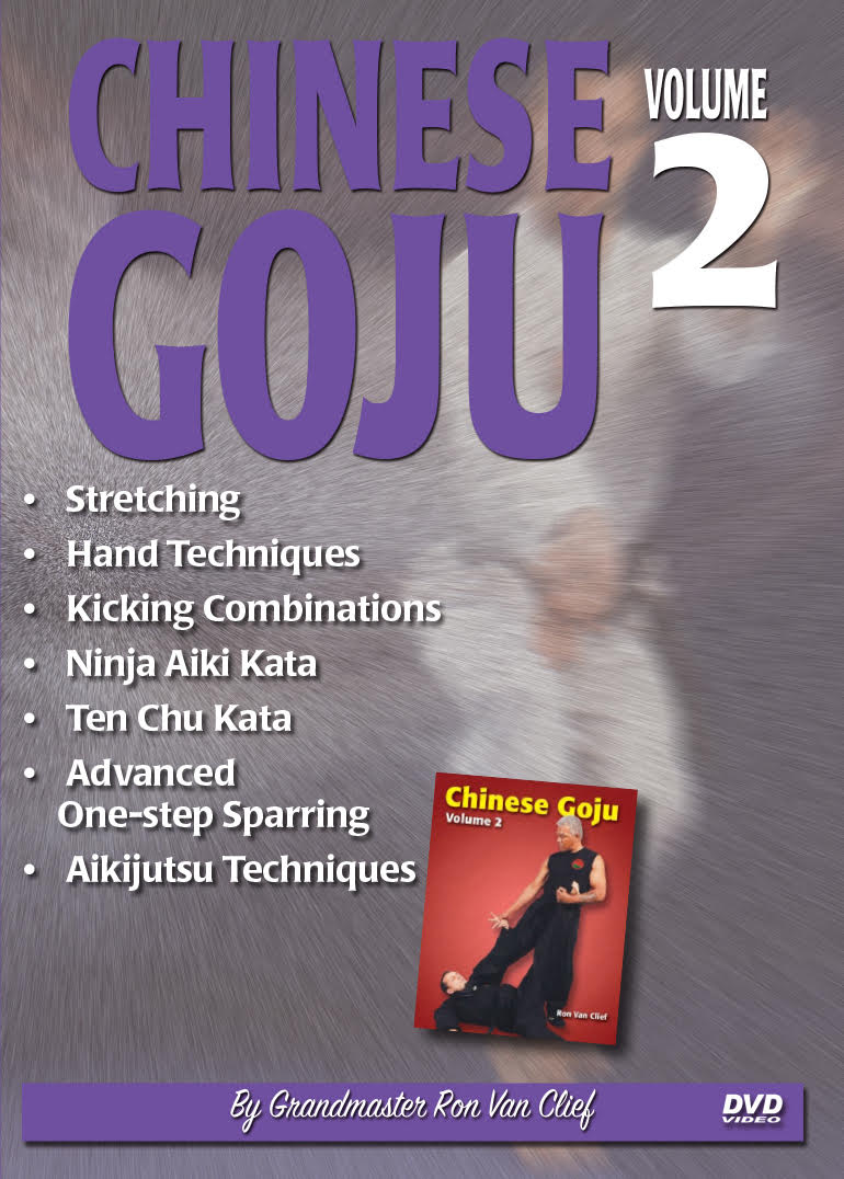 Chinese Goju Karate #2 sparring, kata, kicking, self defense DVD Ron Van Clief
