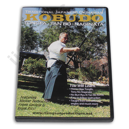 Karate Weapons Kobudo Tongfa Tan Bo Naginata DVD Brian Ricci & Frank Gaviola
