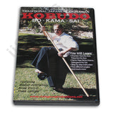 Karate Weapons Kobudo: Bo Kama Sai DVD  Brian Ricci & Frank Gaviola