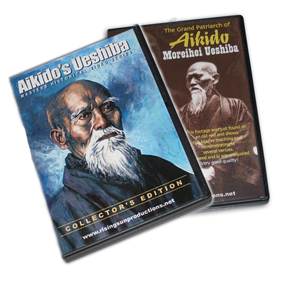 2 DVD SET Aikido Master Moreihei Ueshiba