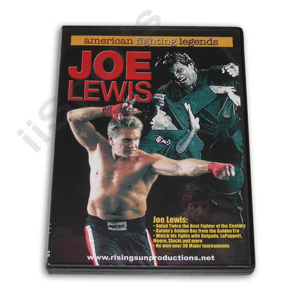 American Fighting Legends Joe Lewis DVD kickboxing champion