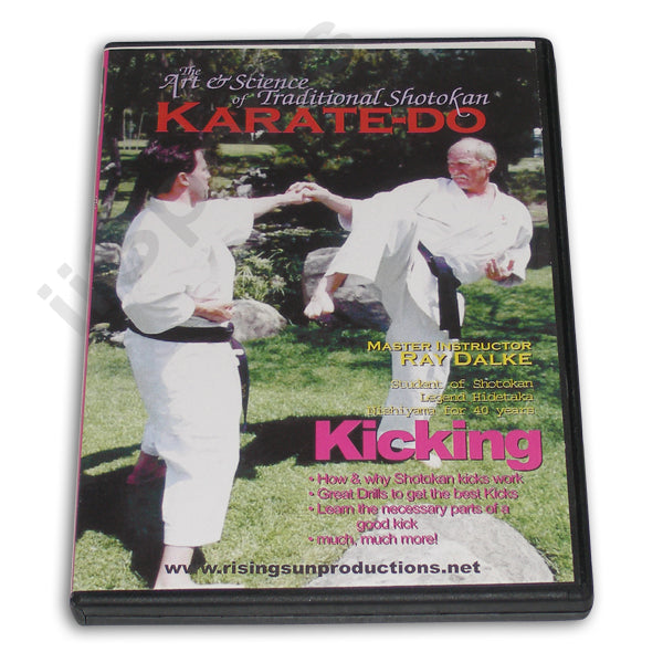 Shotokan Karate-Do Kicking DVD Ray Dalke