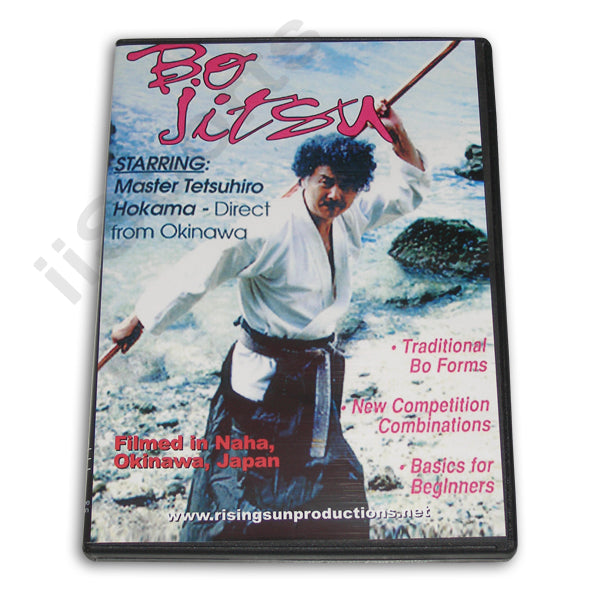 Okinawan Bo Staff Jitsu DVD Tetsuhiro Hokama NO ENGLISH
