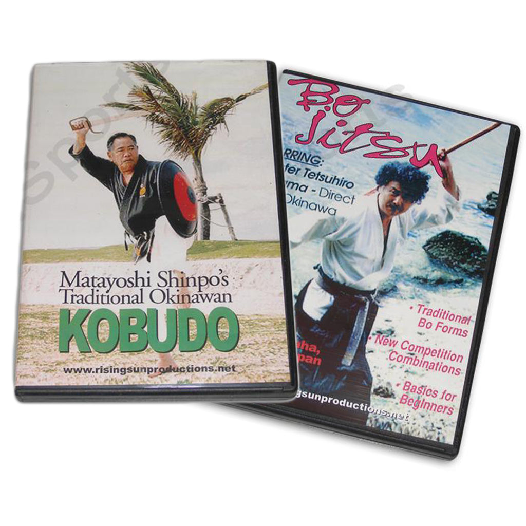 2 DVD Set Okinawan Kobudo Weapons - Matayoshi Shinpo