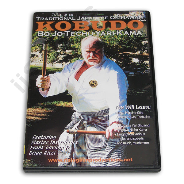 Kobudo: Bo Jo Techu Yari Kama DVD Brian Ricci & Frank Gaviola