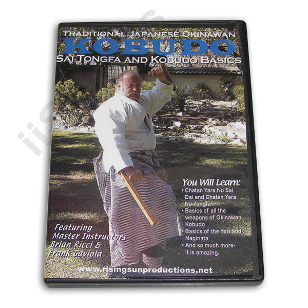 Kobudo: Sai Tongfa Kobudo Basics DVD Brian Ricci & Frank Gaviola