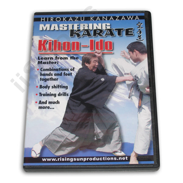 Mastering Karate #3 Kihon Ido DVD Hirokazu Kanazawa
