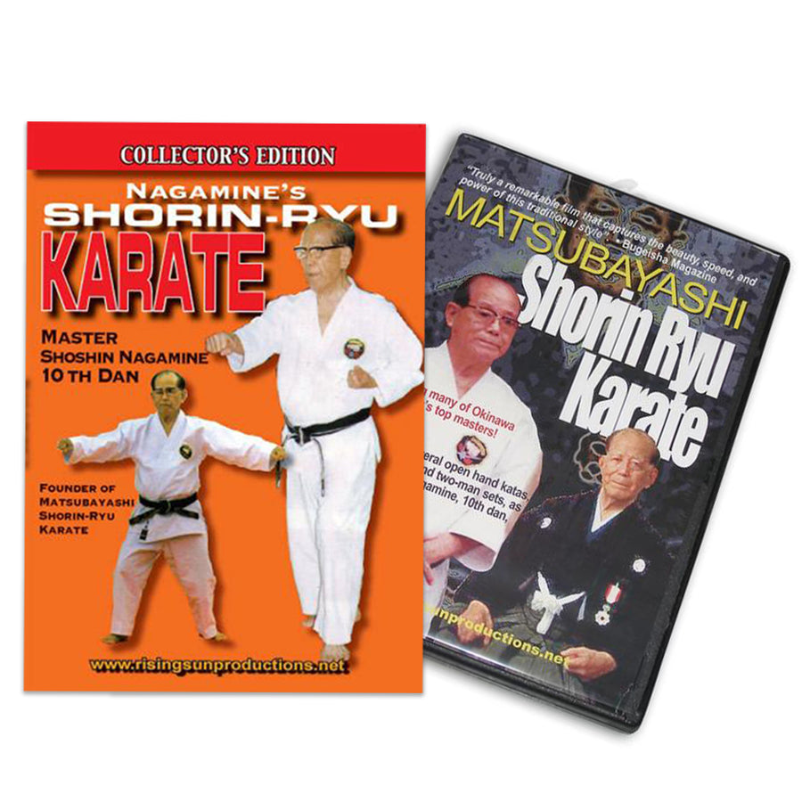 2 DVD SET Shorin Ryu Karate - Shoshin Nagamine