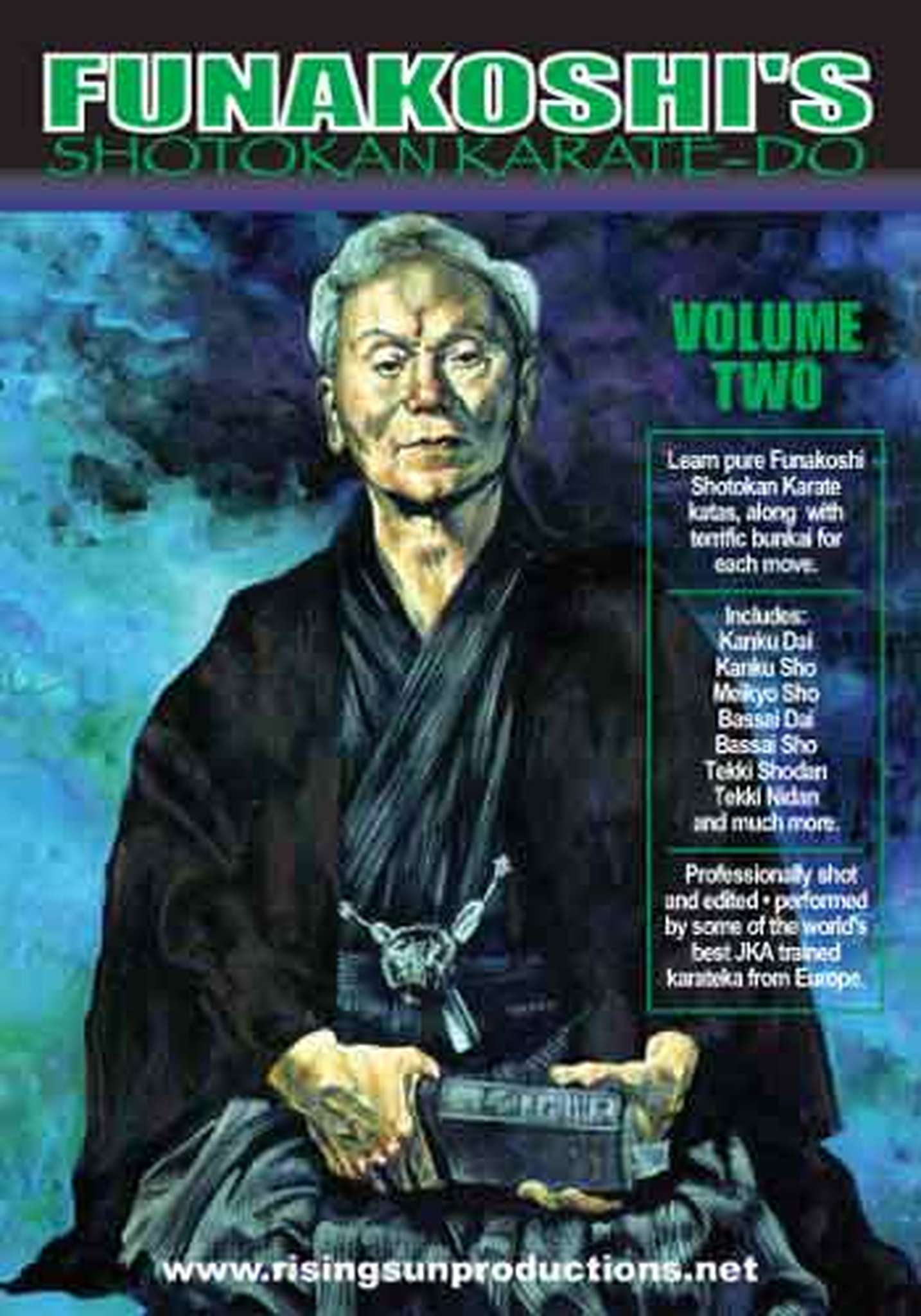 Eurpoean Funakoshi Shotokan Karate 5 DVD Set