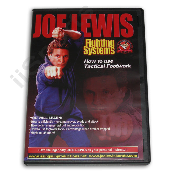 Joe Lewis Fighting Tactical Footwork DVD