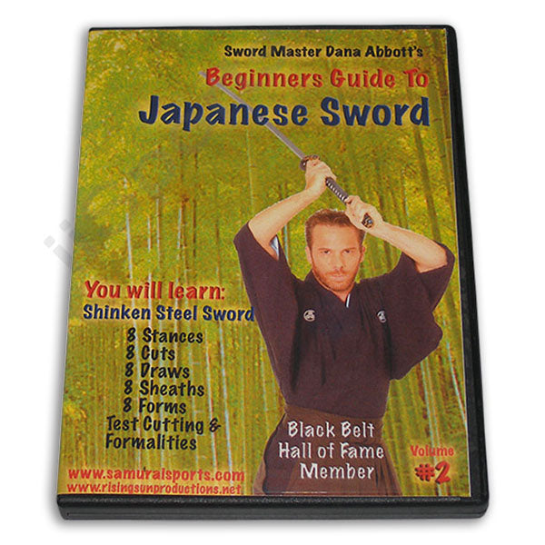 Beginner Guide Japanese Sword #2 Shinken Steel DVD Dana Abbott