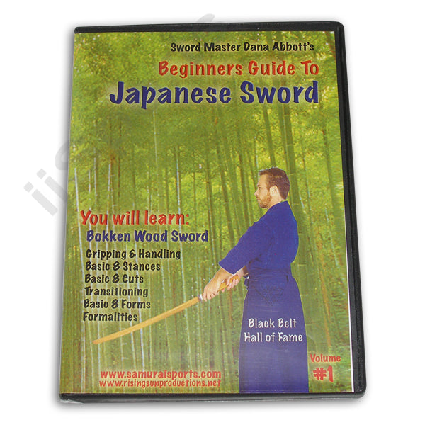 Beginner Guide Japanese Sword #1 Bokken Wood DVD Dana Abbott