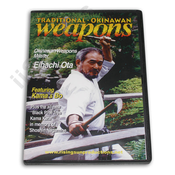 Traditional Okinawan Weapons Kobudo Kama Bo DVD Ota