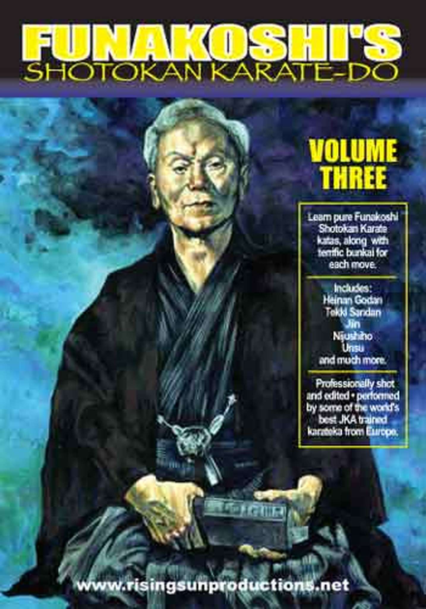 Eurpoean Funakoshi Shotokan Karate 5 DVD Set