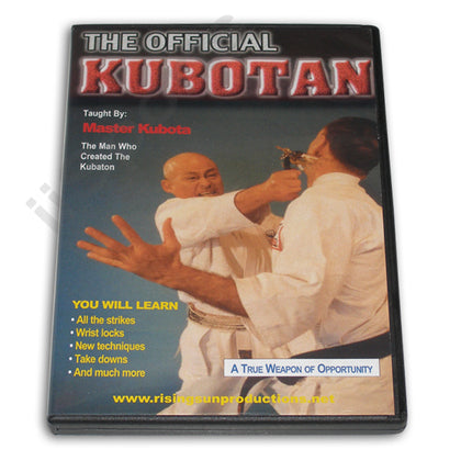 Official Kubotan self defense keychain DVD Takayuki Kubota