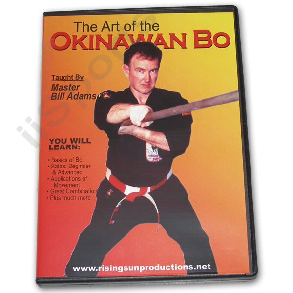 Art of Okinawan Bo Staff kobudo DVD Bill Adams