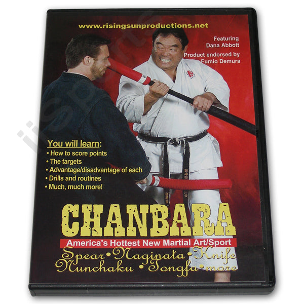 Chanbara Spear Naginata Knife Nunchaku DVD Dana Abbott