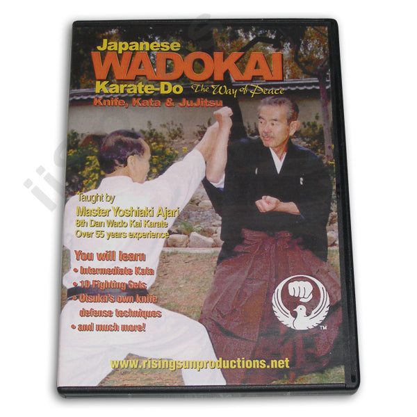 Wadokai Karate Do Knife Kata JuJitsu DVD Ajari