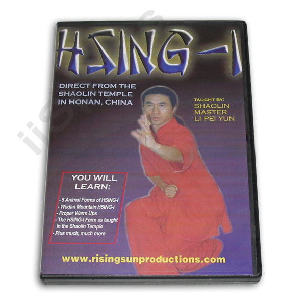Hsing-I Kung Fu DVD Li Pei Yun
