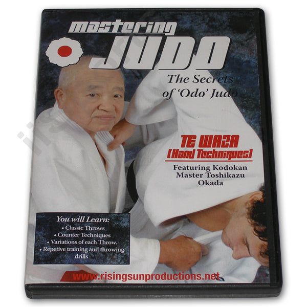 Mastering Judo #2 Te Waza Hand DVD Toshikazu Okada