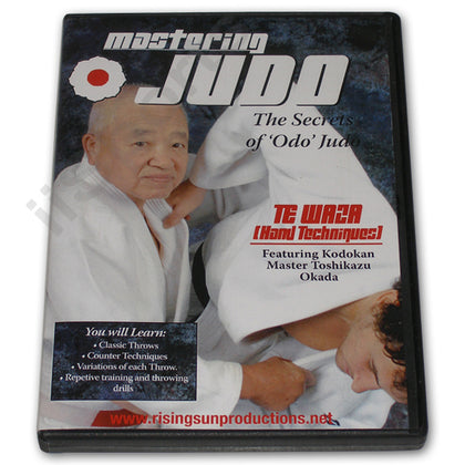 Mastering Judo #2 Te Waza Hand Throwing DVD Toshikazu Okada