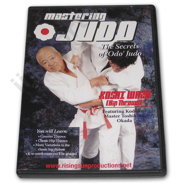 Mastering Judo #3 Koshi Waza Hip DVD Toshikazu Okada