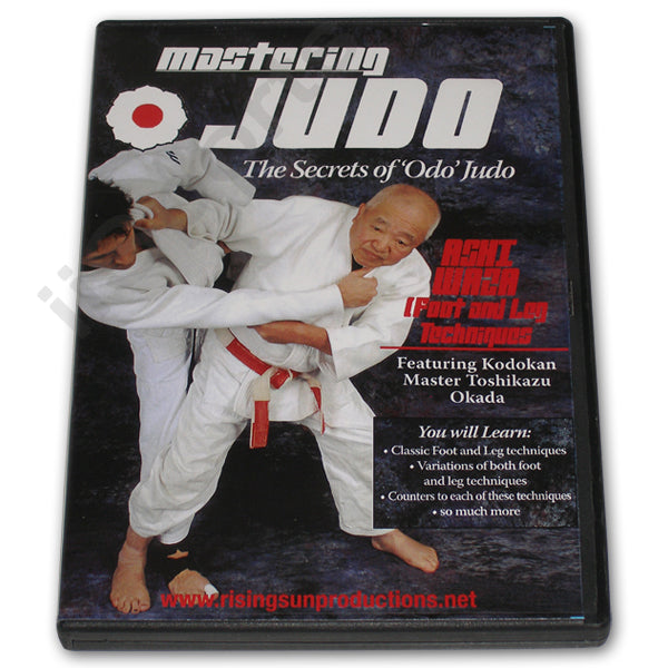 Mastering Judo #4 Ashi Waza Foot DVD Toshikazu Okada