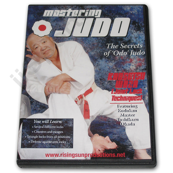 Mastering Judo #8 Kensetsu Waza Joint DVD Toshikazu Okada