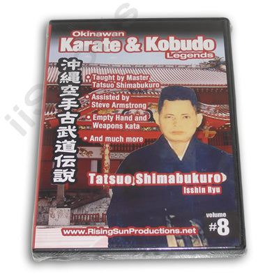 Okinawan Karate Kobudo #8 DVD Shimabukuro Isshin