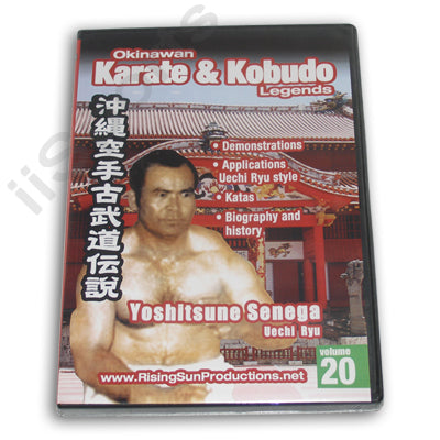 Okinawan Karate Kobudo #20 DVD Senega Uechi