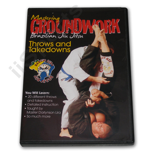 Mastering Groundwork Jiu Jitsu #8 THROWS TAKEDOWNS DVD Lira