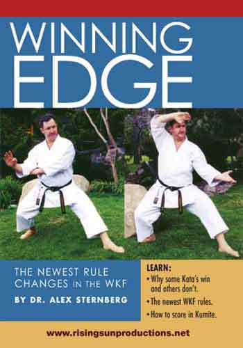 WKF Winning Edge karate kumite kata DVD Sternberg