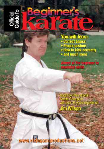 Beginners Guide To Karate Shotokan DVD Jim Wilson